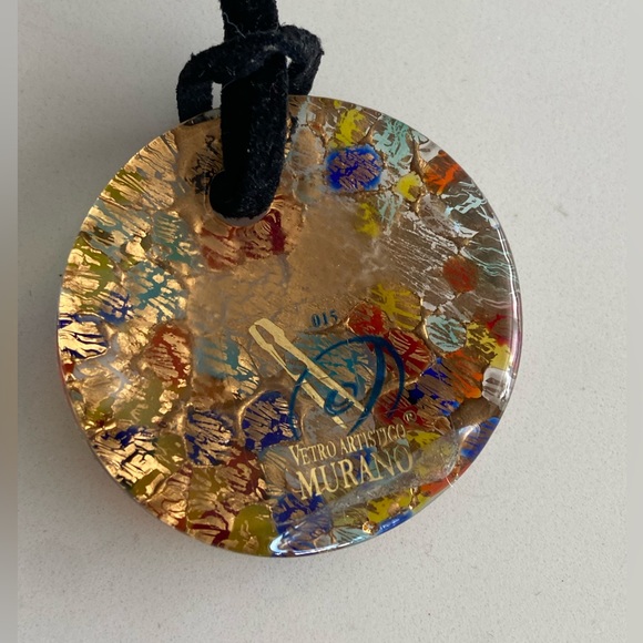 Genuine Murano glass necklace & earring set - Picture 2 of 6